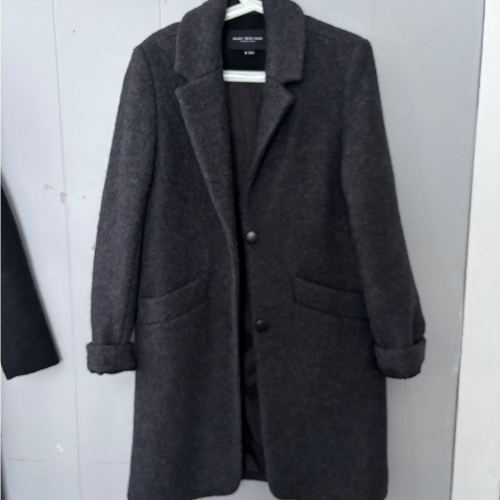 Gray Wool Coat - image 2